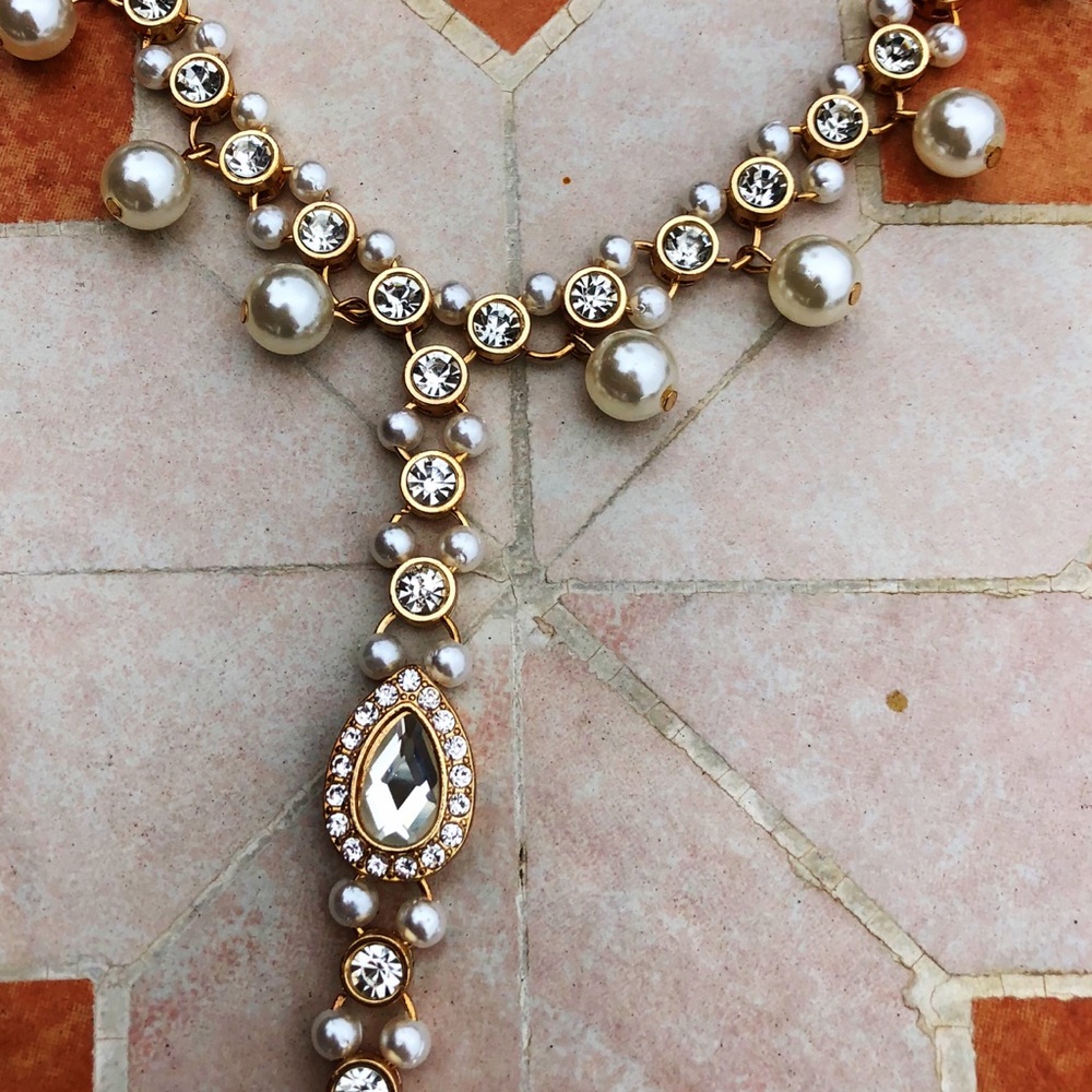 Gold & Pearls Bridal Barefoot Wedding Beach Sandal - Picture 7 of 8